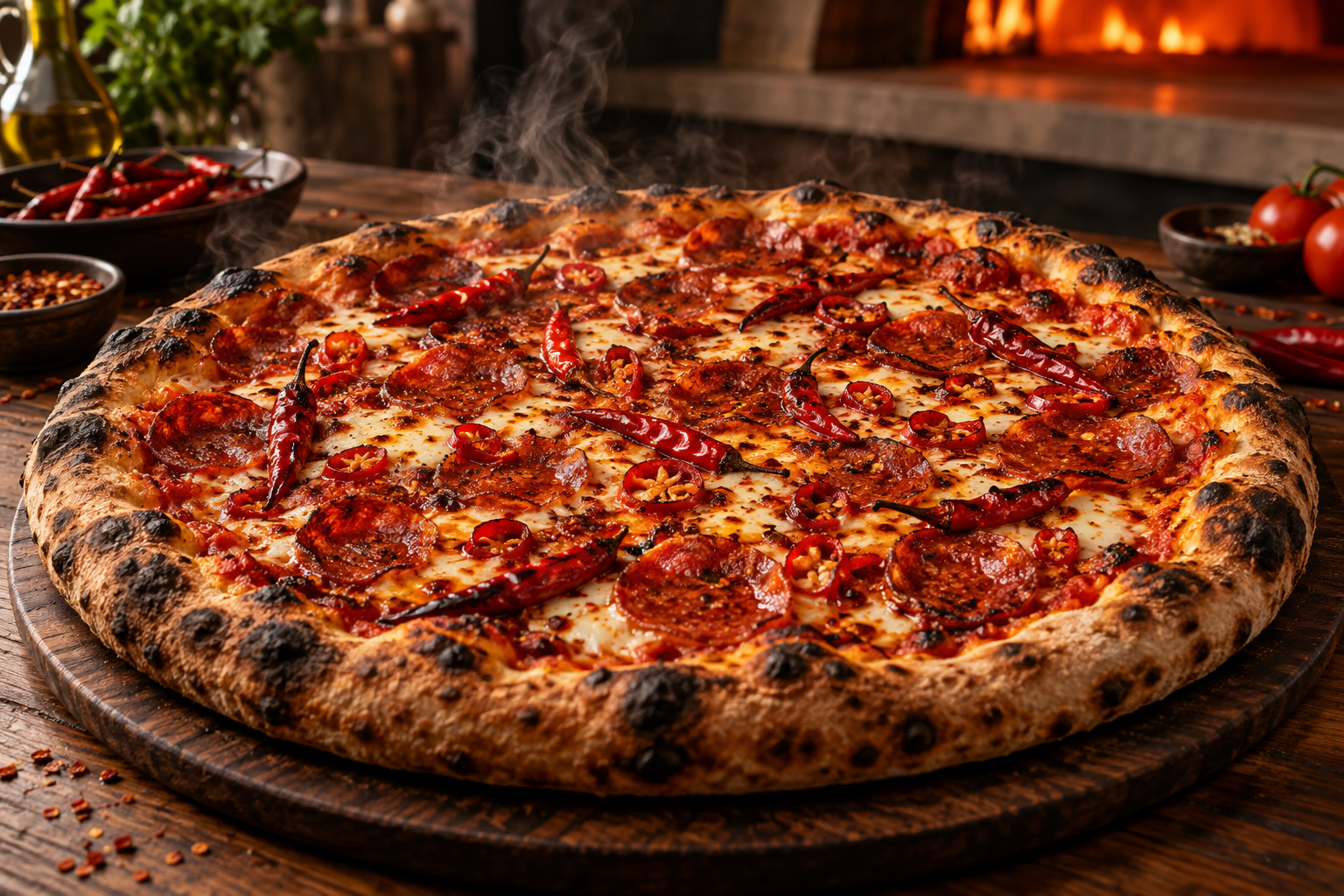 Imagen del reto, La Pizza del Infierno PAUSED